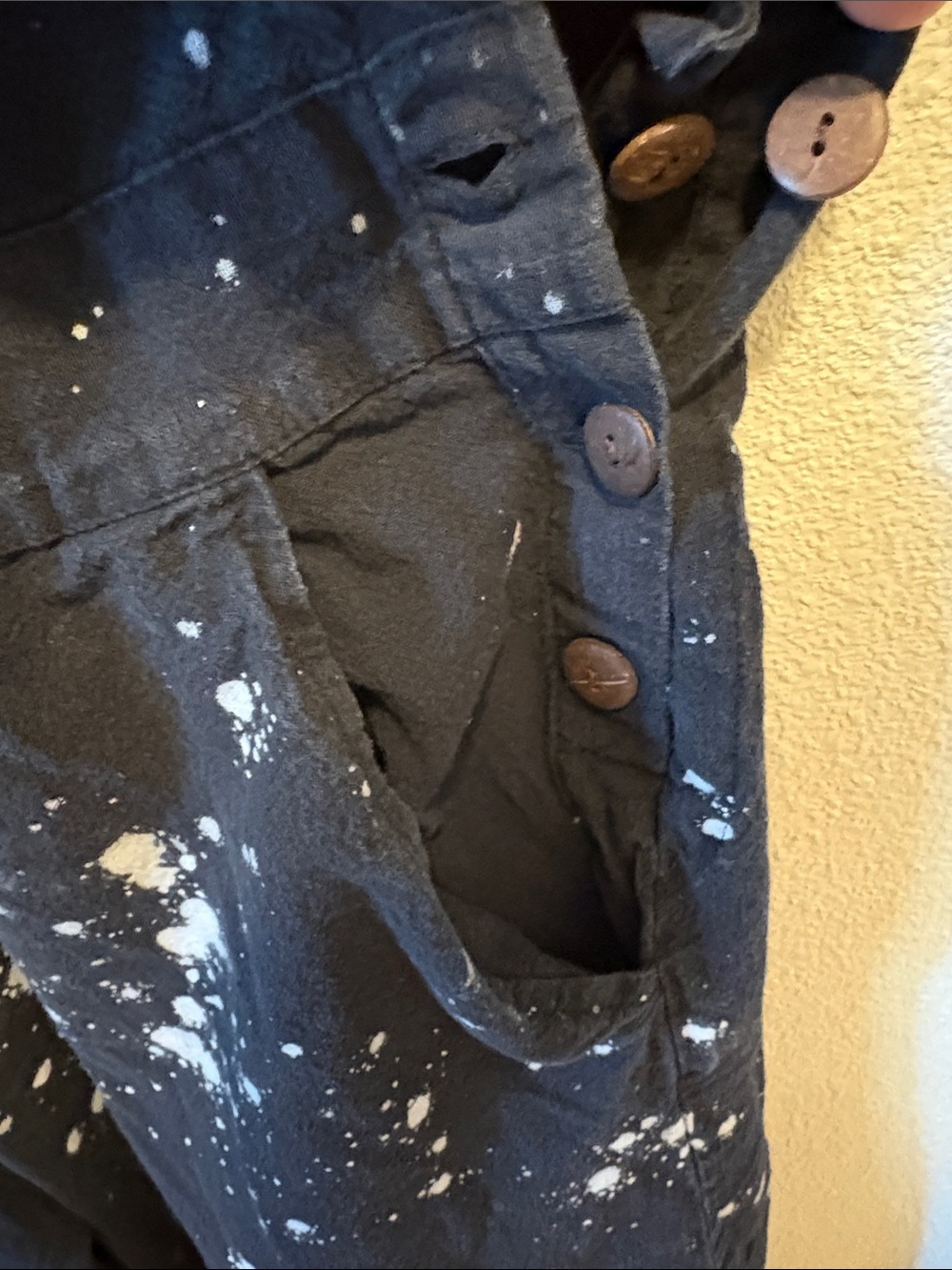 Ganesh Himal Brilliant Stranger Splatter Overalls One-of-a-kind - Picture 3 of 8